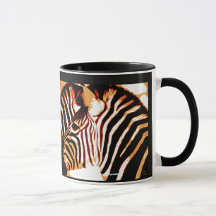 Zebra in der Liebe Tasse