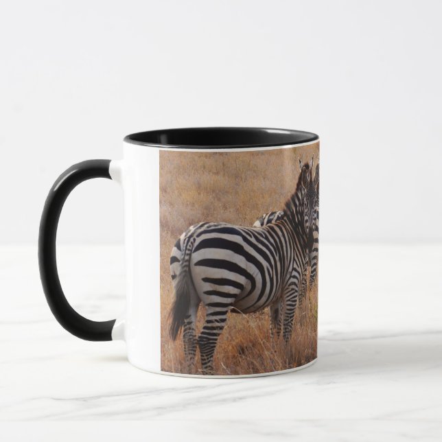 Zebra in Kenia Tasse (Links)