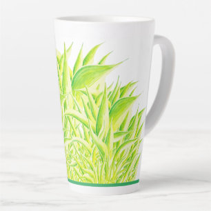 Zebra Iris sur une grosse tasse en latte