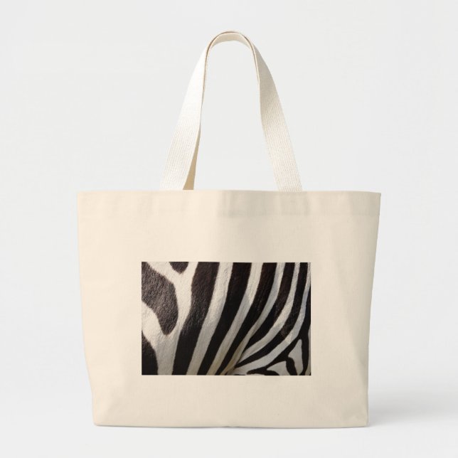 Zebra-Jumbo-Tasche Jumbo Stoffbeutel (Vorne)