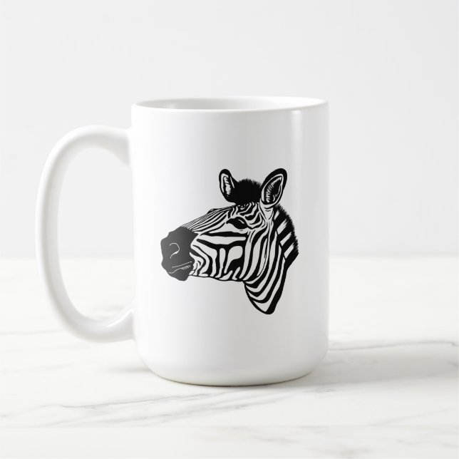 Zebra Kaffeetasse (Links)