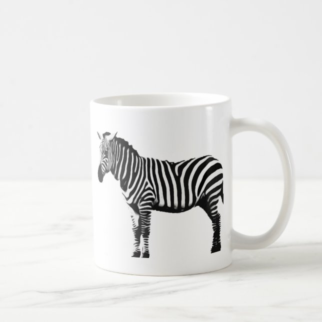 Zebra Kaffeetasse (Rechts)