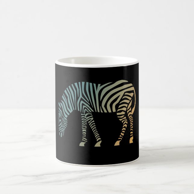 Zebra Kaffeetasse (Mittel)