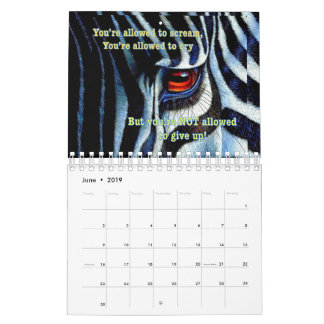 Zebra-Kalender 2019 Kalender