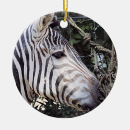 Zebra Keramik Ornament