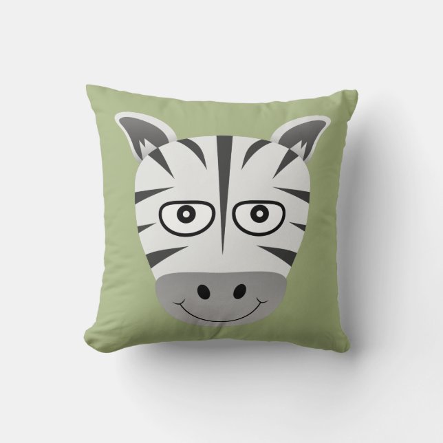 Zebra Kissen (Vorderseite)