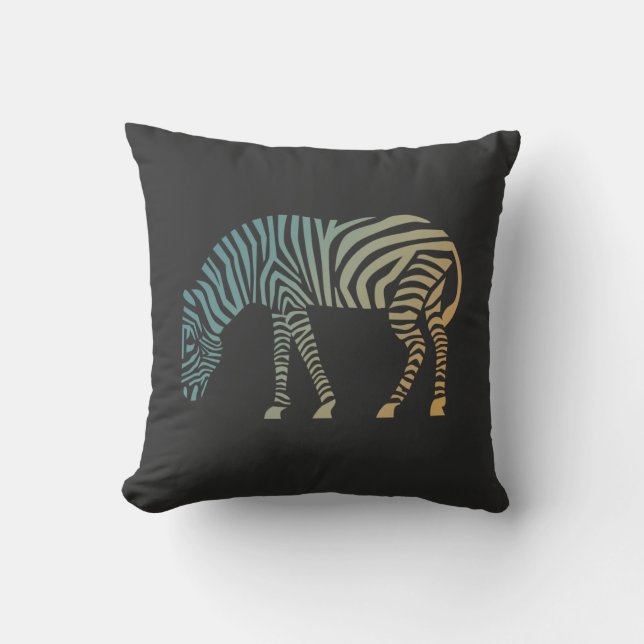 Zebra Kissen (Vorderseite)