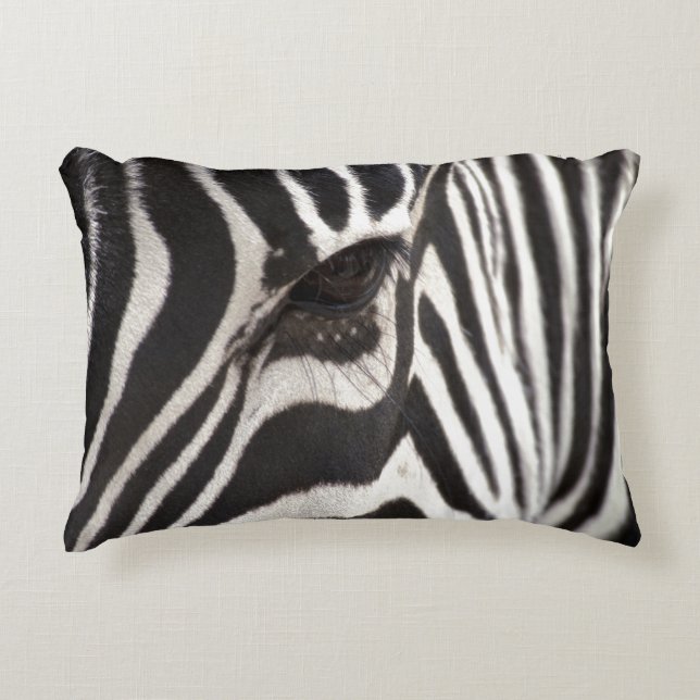 Zebra-Kissen Dekokissen (Vorderseite)