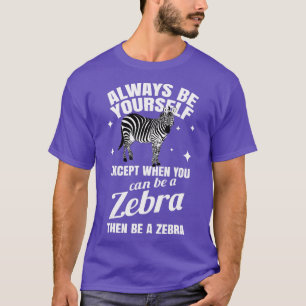 Zebra Kostüm - Zoo Streifen Wildlife Tropic T-Shirt