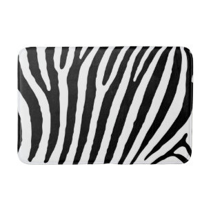 Zebra-kundenspezifische mittlere Bad-Matte Badematte