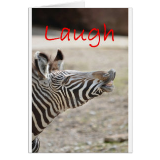 zebra lachen