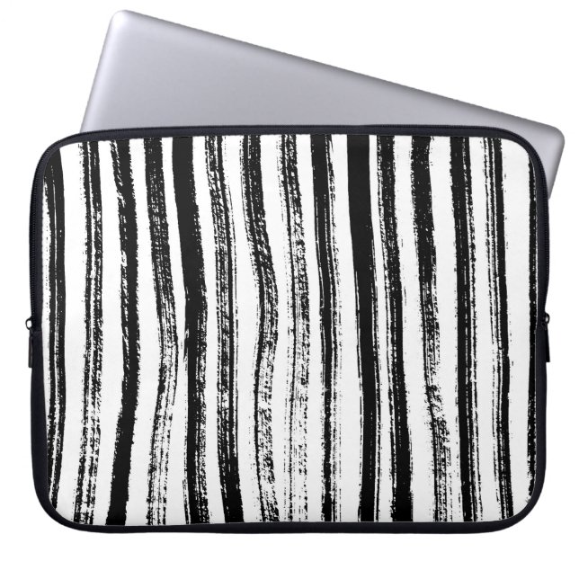 Zebra Laptopschutzhülle (Vorderseite)