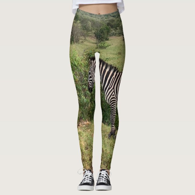 Zebra Leggings (Vorderseite)