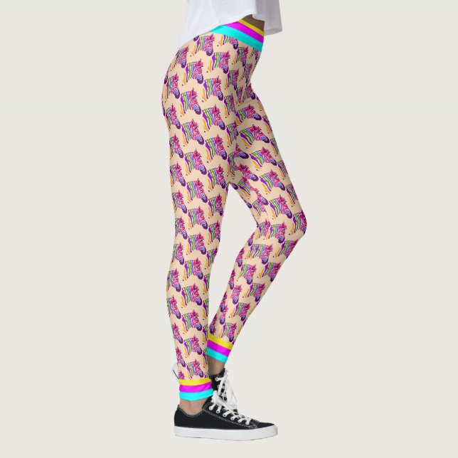 Zebra Leggings (Rechts)