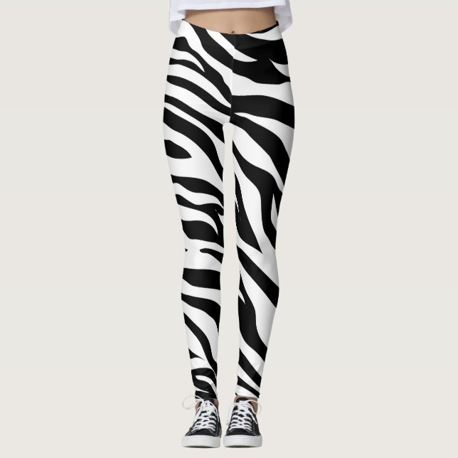 Zebra-Legierung Leggings (Vorderseite)