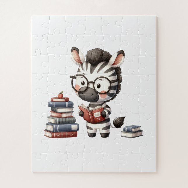 Zebra-Lesebücher. (Vertikal)