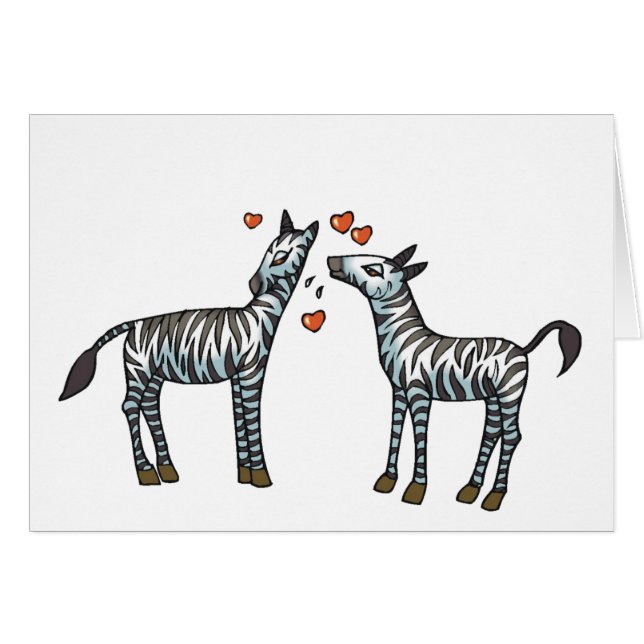 Zebra-Liebe (Vorderseite (Horizontal))
