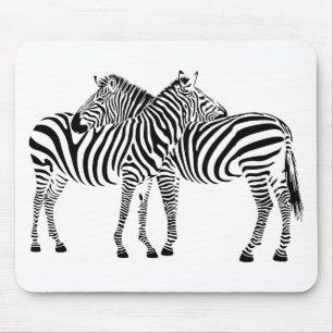 Zebra-Liebe Mousepad