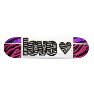 Zebra-Liebe Skateboard