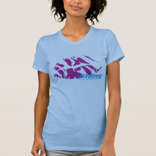 Zebra lila T-Shirt