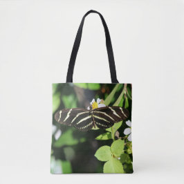 Zebra Longwing Butterfly Tasche