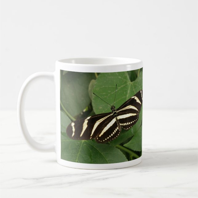 Zebra Longwing Butterfly Tasse (Links)