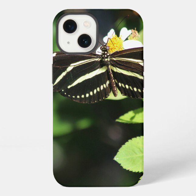 Zebra Longwing Schmetterling iPhone Hüllen Hülle (Rückseite)