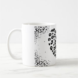 Zebra love Grußkarte Kaffeetasse