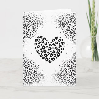 Zebra love Grußkarte Karte