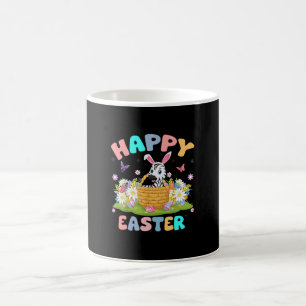 Zebra Lover Happy Oaster Bunny Zebra Ostersonntag Kaffeetasse