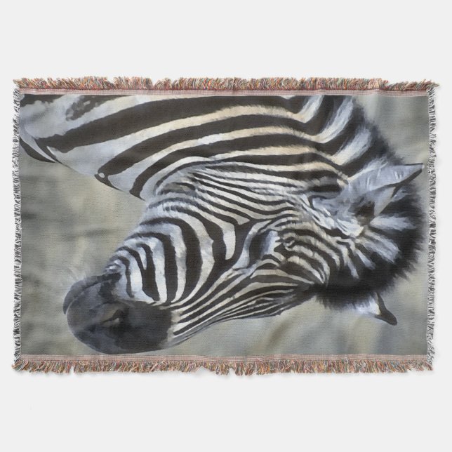 Zebra Lovers Decke (Vorderseite)