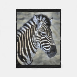Zebra Lovers Geschenke Fleecedecke