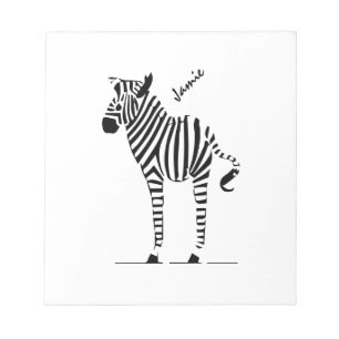 Zebra Lovers Geschenke Notizblock