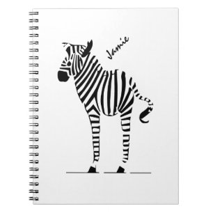 Zebra Lovers Geschenke Notizblock
