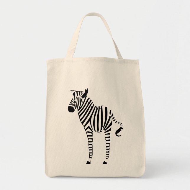 Zebra Lovers Geschenke Tragetasche (Vorne)