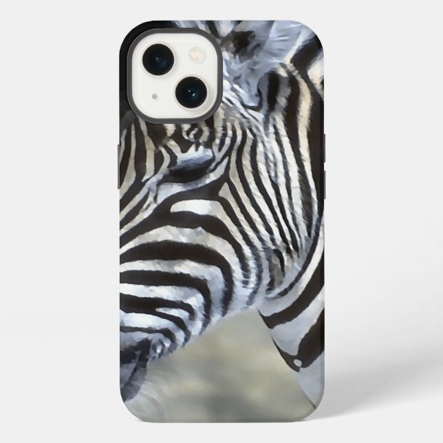 Zebra Lovers iPhone Hülle (Rückseite)