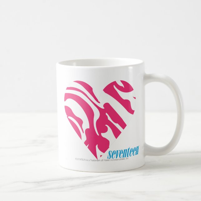 Zebra-Magenta 2 Kaffeetasse (Rechts)