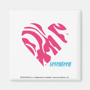 Zebra-Magenta 2 Magnet