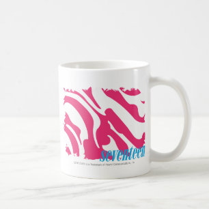 Zebra-Magenta 3 Kaffeetasse