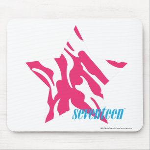 Zebra-Magenta 4 Mousepad