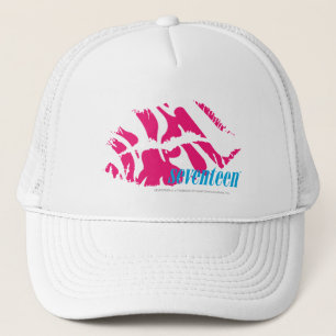Zebra-Magenta Truckerkappe