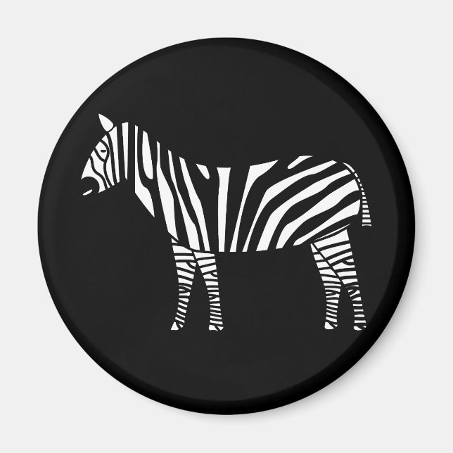 Zebra Magnet (Vorne)