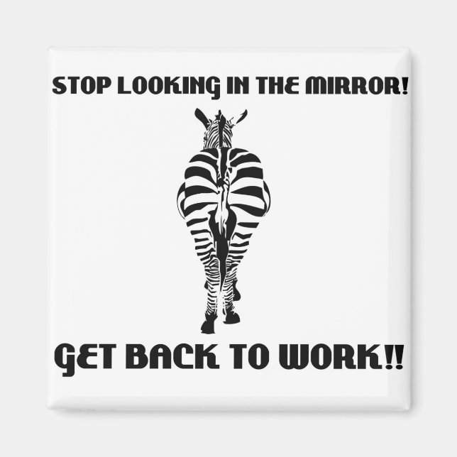 Zebra Magnet (Vorne)