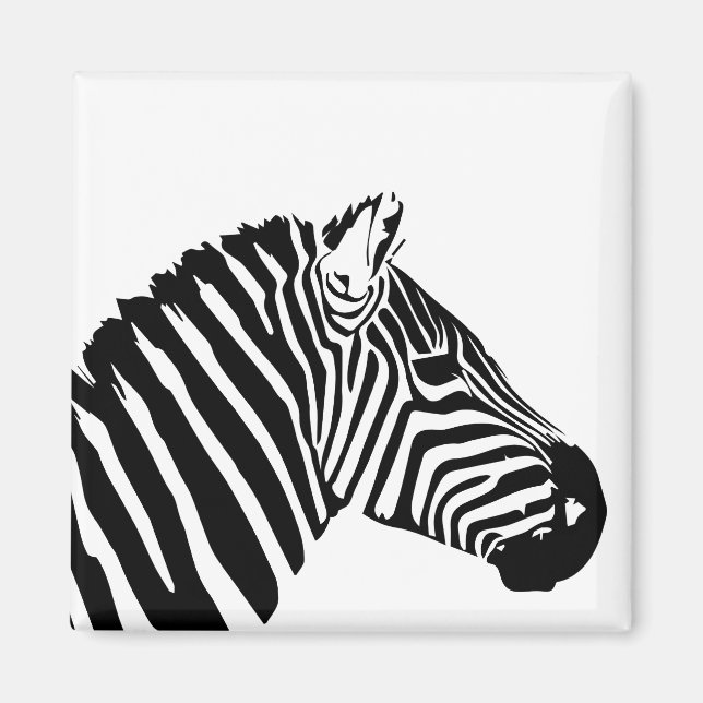 Zebra Magnet (Vorne)