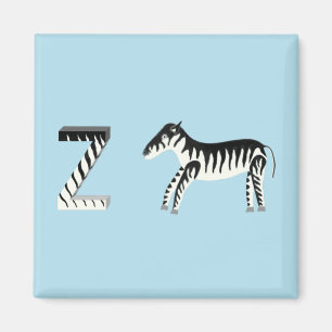 Zebra-Magnet Magnet