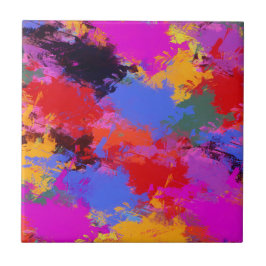 Zebra-Malerei Fliese