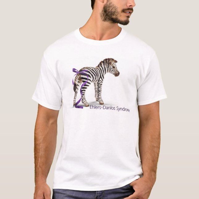 Zebra mit Band large.png T-Shirt (Vorderseite)