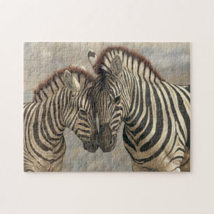 Zebra mit Colt