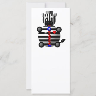 Zebra mit Zipper
