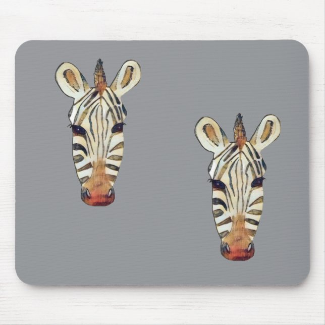 Zebra Mousemat Mousepad (Vorne)